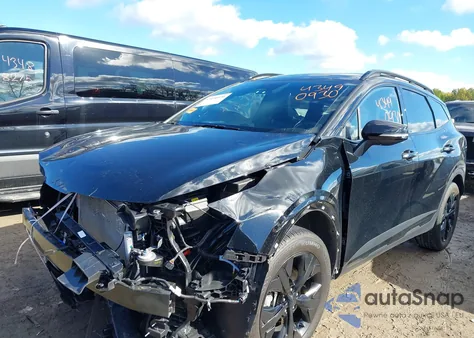 2025 Kia Sportage X-Line из США, поврежденный, VIN 5XYK6CDF5SG280325